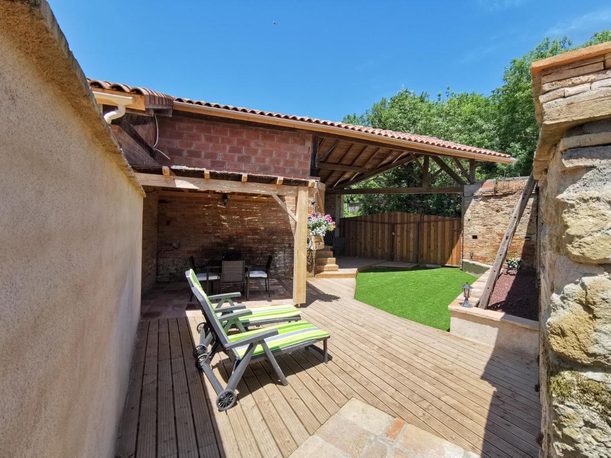Gite Le Jardin Secret Et Gite Au Temps Suspendu Montpezat  ภายนอก รูปภาพ
