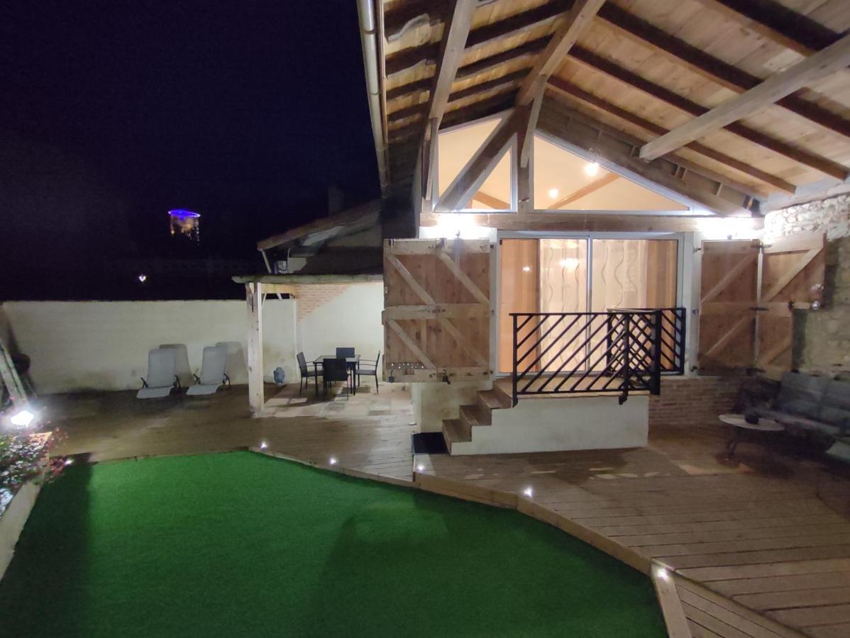 Gite Le Jardin Secret Et Gite Au Temps Suspendu Montpezat  ภายนอก รูปภาพ