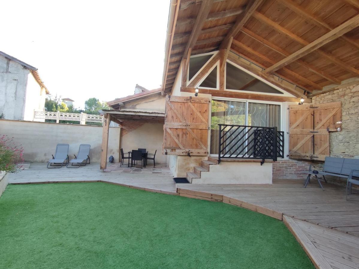 Gite Le Jardin Secret Et Gite Au Temps Suspendu Montpezat  ภายนอก รูปภาพ